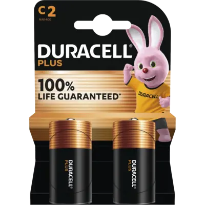 pdp-image-Duracell Plus C-alkaline batterijen MN1400