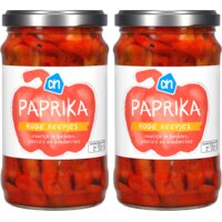 Een afbeelding van AH Paprika rode reepjes 2-pack