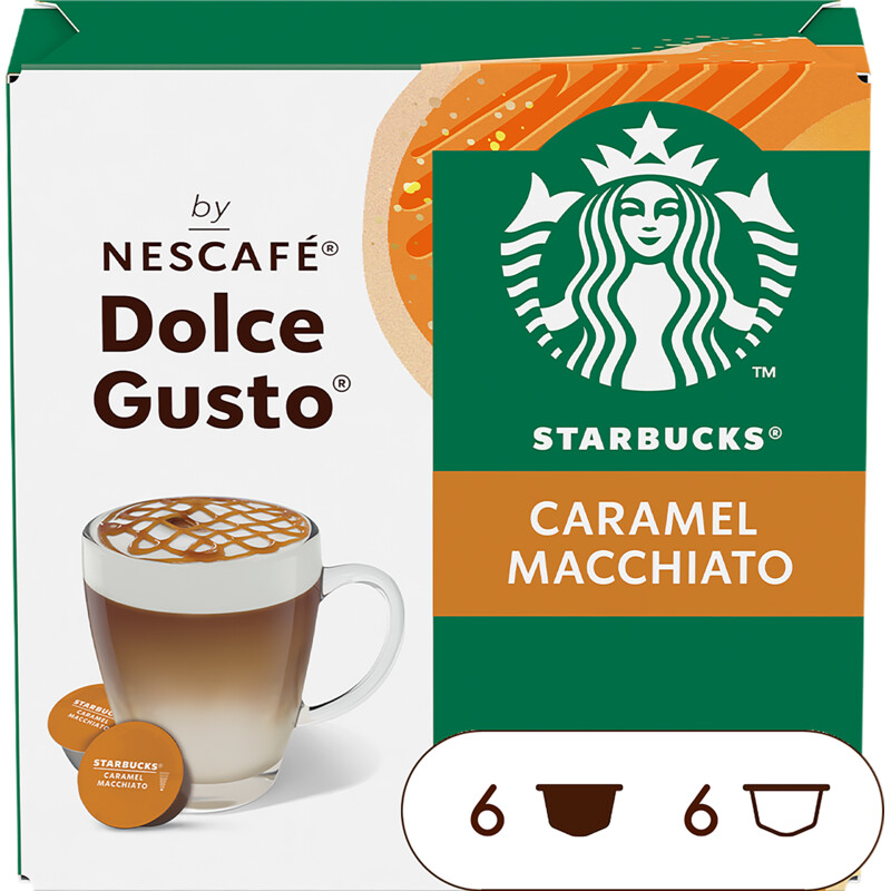 Starbucks Dolce gusto compatible macchiato caramel