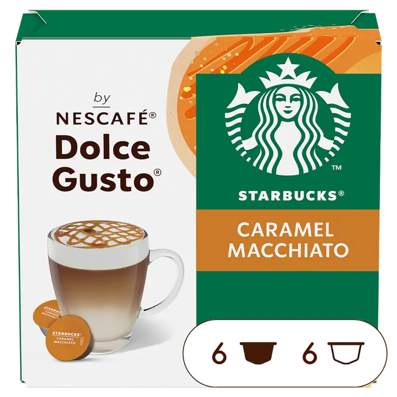 Starbucks Dolce gusto compatible macchiato caramel