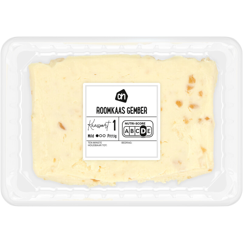 AH Verse roomkaas met gember