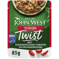 John West Twist tonijn ovengedroogde tomaat