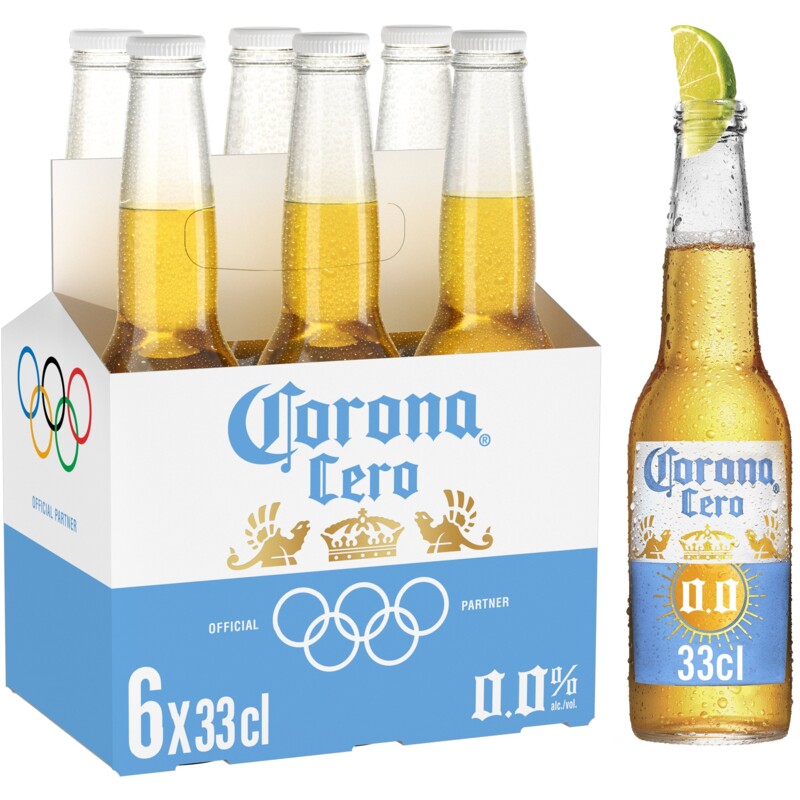 Corona Cero 0.0 alcoholvrij bier 6-pack