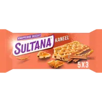 Sultana Knapperige biscuit kaneel