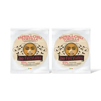 pdp-image-No Fairytales Paprika & chili tortilla wraps 2-pack