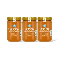 AH 100% Nederlandse streekhoning 3-pack