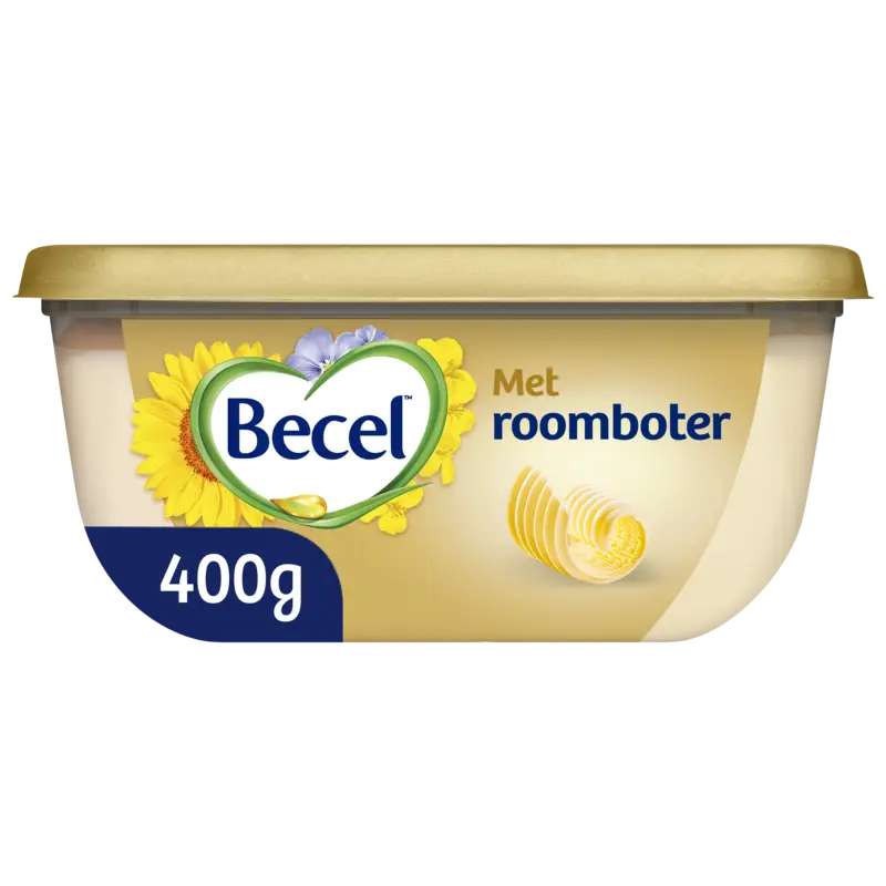 Met roomboter smeerbaar