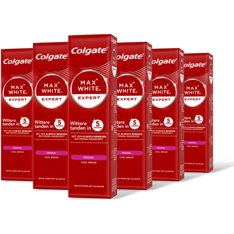 Colgate Max white expert white 6-pack