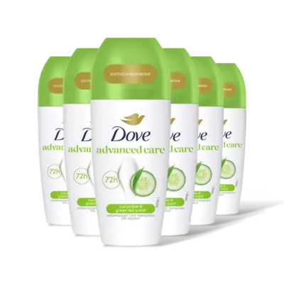 Dove Anti-transpirant roller komkommer 6-pack