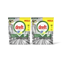 Dreft Platinum original vaatwastabletten 2-pck