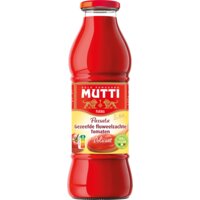 Een afbeelding van Mutti Passata gezeefde fluweelzachte tomaten