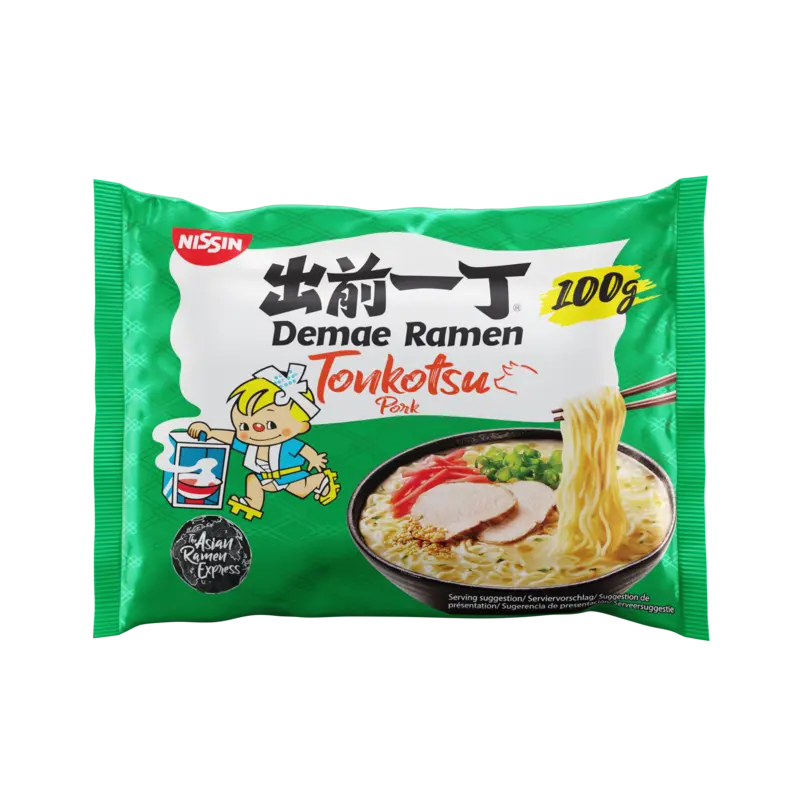 Nissin Demae ramen tonkotsu