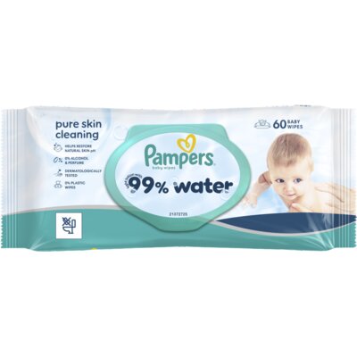 pdp-image-Pampers 99% water baby wipes