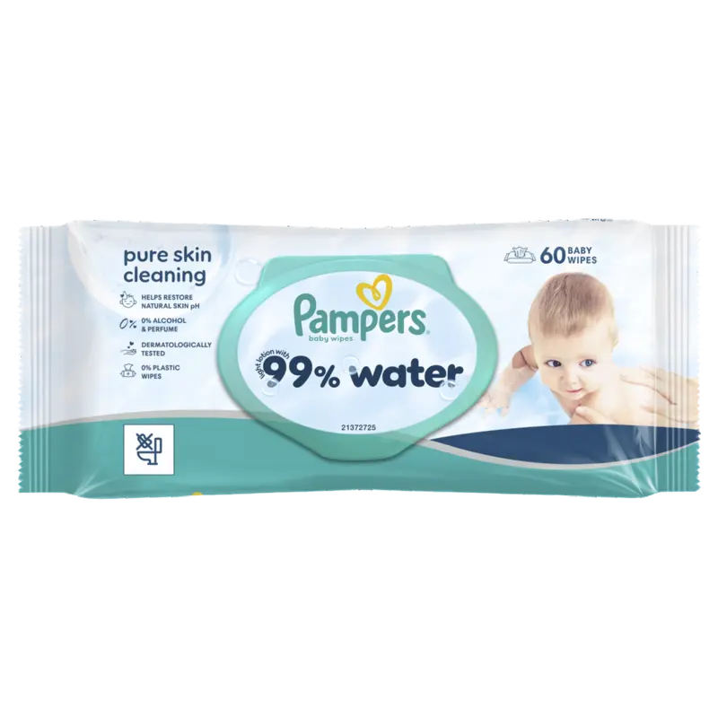 99% water baby wipes