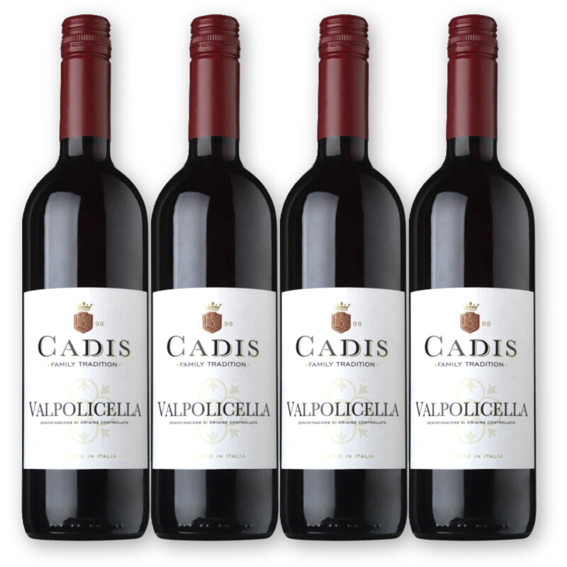Cadis Cadis Valpolicella 4 flessen