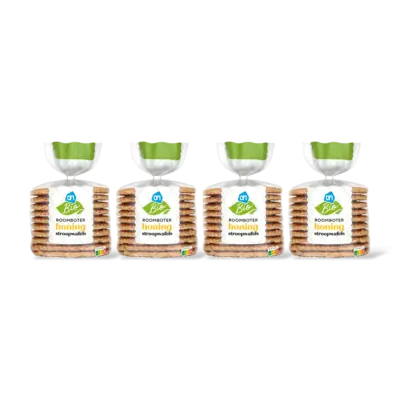 pdp-image-AH Biologisch Honing stroopwafels 4-pack