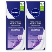 NIVEA Verzachtende nchtcreme gevoelig huid 2pk