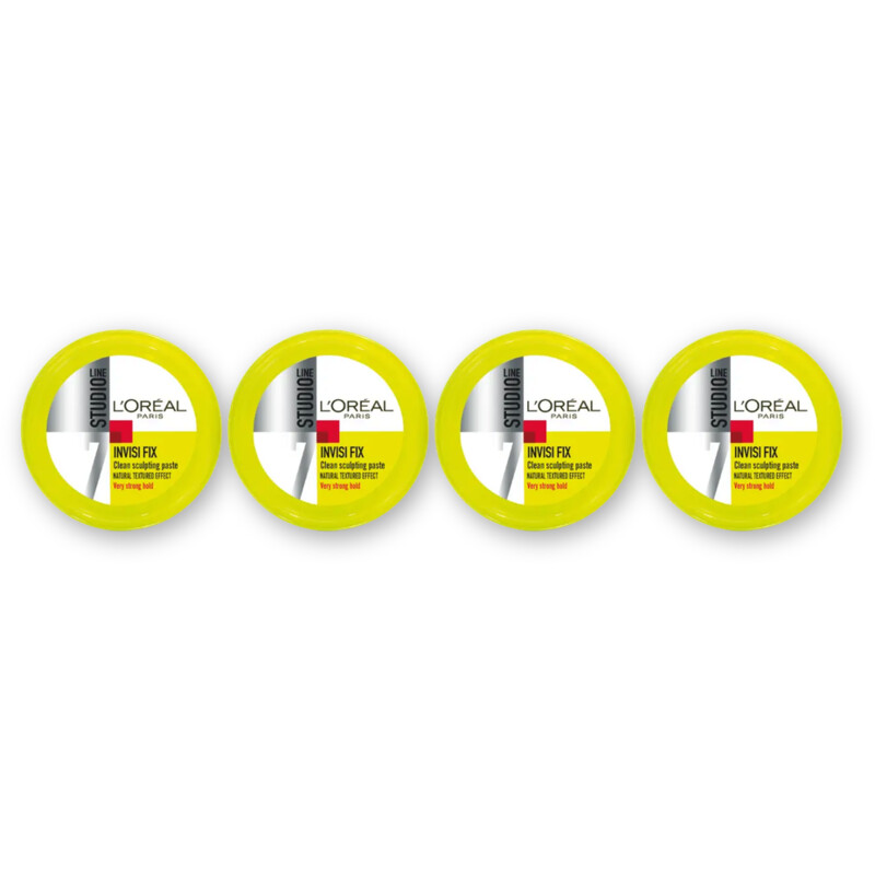 Studio Line Invisi Fix clean sculpting paste 4-pack