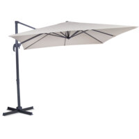 Een afbeelding van Vonroc Parasol pisogne beige 300x300cm