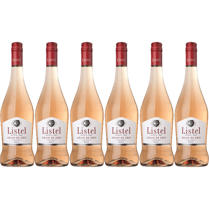 Een afbeelding van Listel Rose 6 flessen