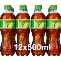 Fuze Tea Sparkling black tea 12-pack