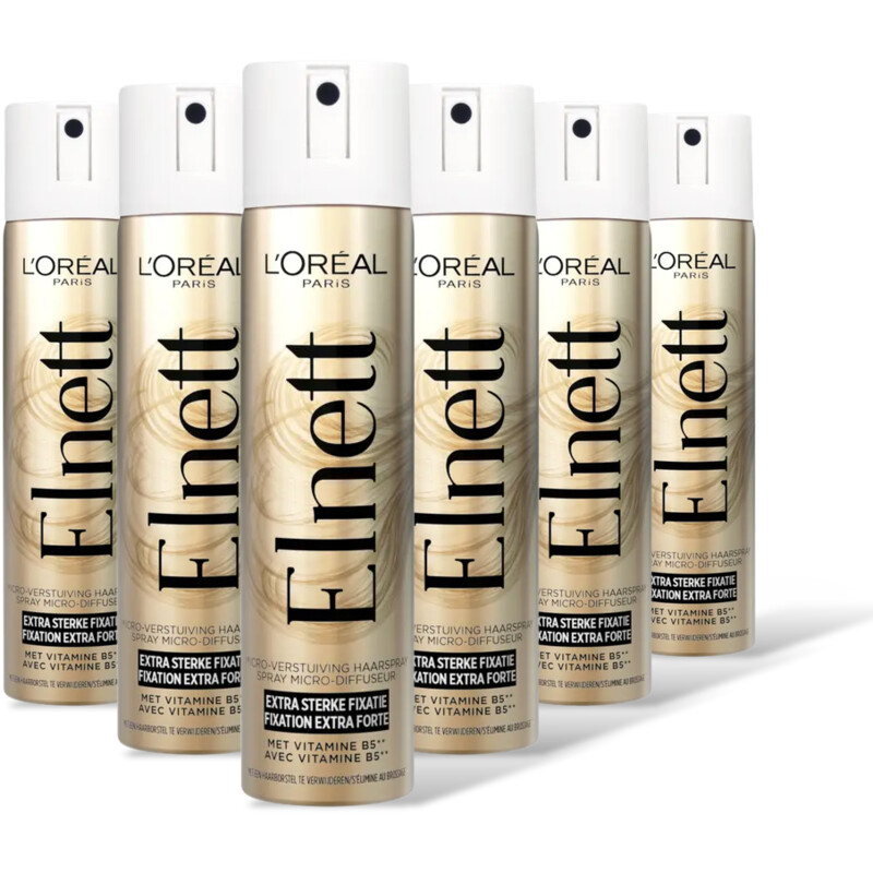 Elnett Haarlak extra sterk 6-pack