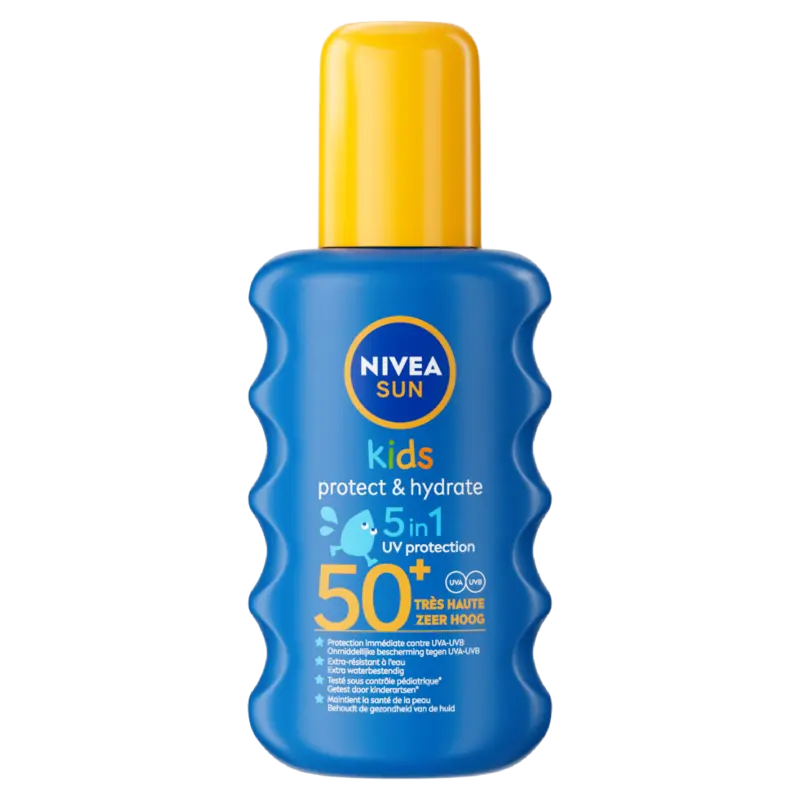 Nivea Sun Kids 5in1 zonnespray spf50+