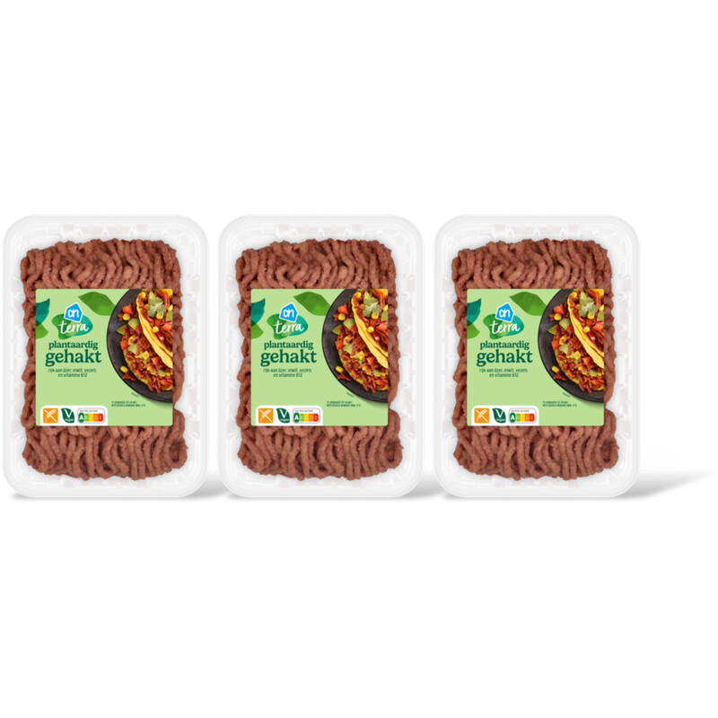 AH Terra Plantaardig gehakt 3-pack