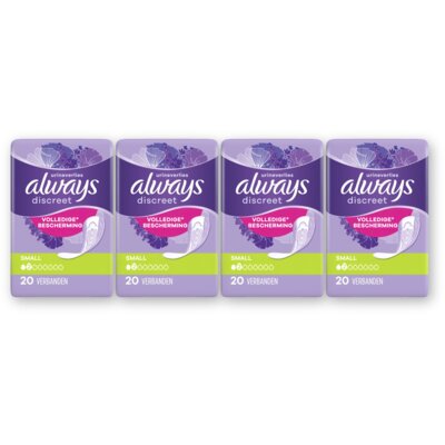 pdp-image-Always Discreet verband voor urineverlies 4pack