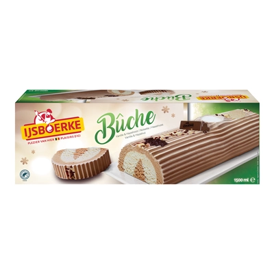 pdp-image-IJsboerke Kerststronk vanille praliné bel