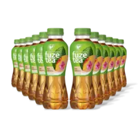 Fuze Tea Black ice tea peach hibiscus 12-pack