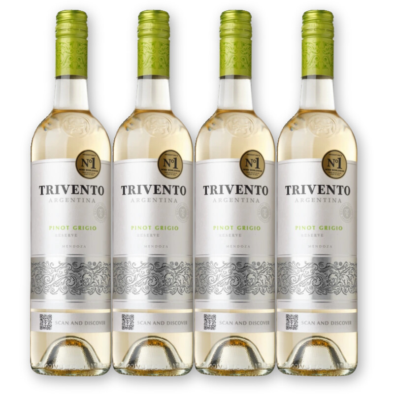 Trivento Trivento Pinot grigio 4 flessen