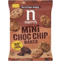 Een afbeelding van Nairn's Mini choc chip bakes glutenvrij