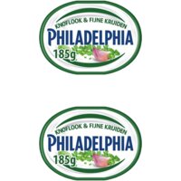 Een afbeelding van Philadelphia Knoflook & Kruiden 2-pack