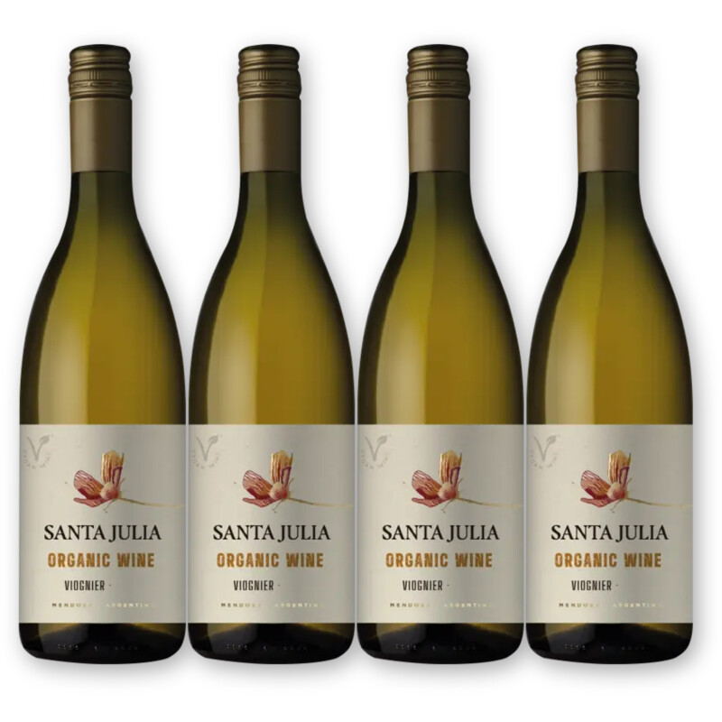 Santa Julia Santa Julia Viognier Org. 4 flessen
