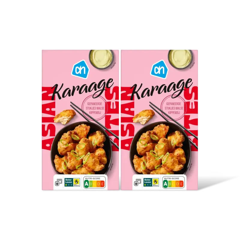 AH Wereldse hapjes karaage kip 2-pack