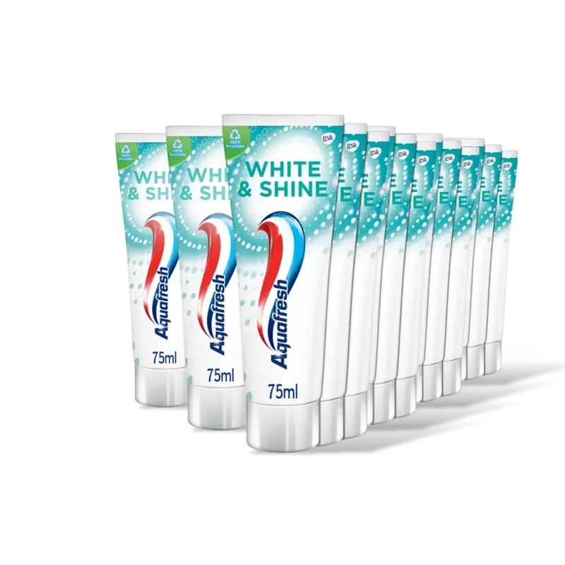 Aquafresh White & shine 3-pack 6-pack