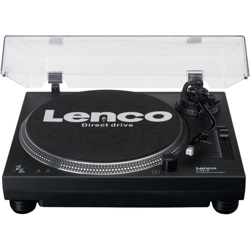 Een afbeelding van Lenco Platenspeler BT + speakerset LS-300WD
