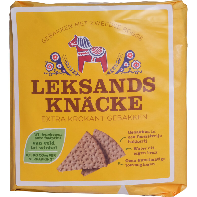Een afbeelding van Leksands Knäcke extra krokant gebakken