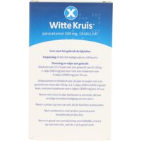 Een afbeelding van Witte kruis Paracetamol 500mg granulaat