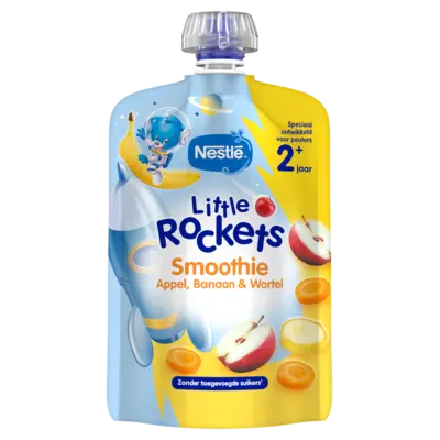 pdp-image-Nestlé Little Rockets Knijpfruit banaan 2+