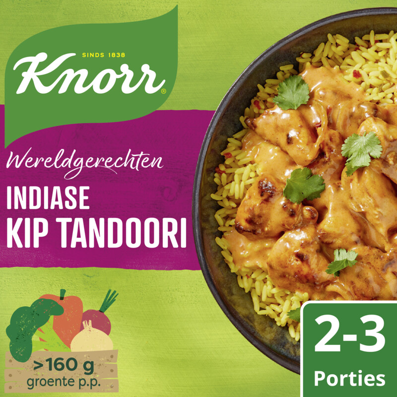 Een afbeelding van Knorr Wereldgerechten Indiase kip tandoori