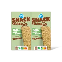 AH Snackcrackers tijm & rozemarijn 2-pack