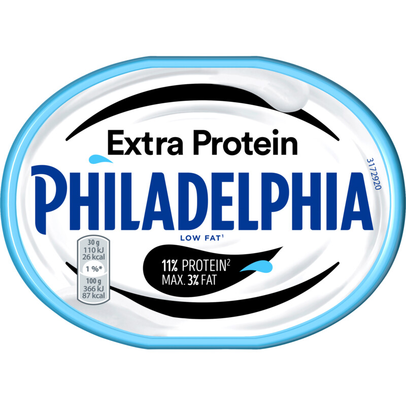 Een afbeelding van Philadelphia Extra proteïne
