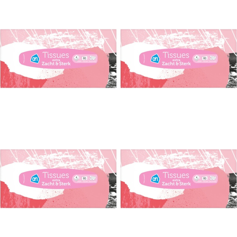 Een afbeelding van AH Tissues extra zacht & sterk 4-pack