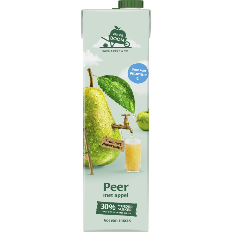 Een afbeelding van Van de Boom Peer met appel