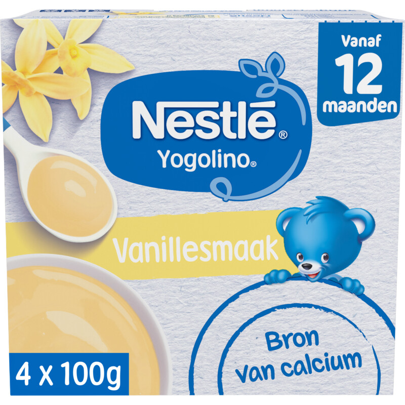 Een afbeelding van Nestlé Yogolino vanillesmaak 12m+