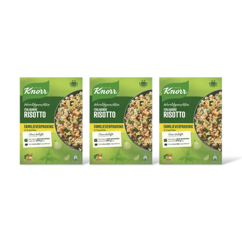 Knorr Italiaanse risotto XL 3-pack