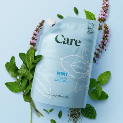 pdp-image-Care Mint hygiene hand soap refill