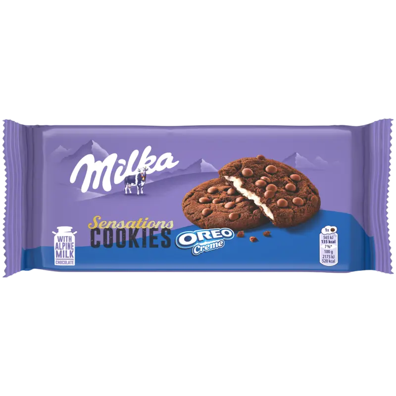 OREO CREME COOKIES-FILLED 208 GR